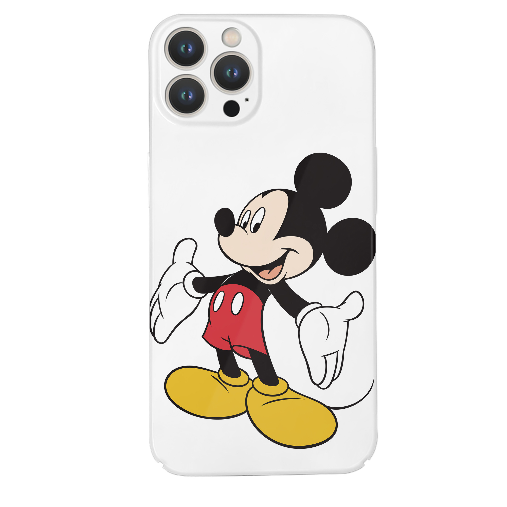 （画像用） ミッキーマウス Mickey Mouse 【iPhone 14シリーズ対応】ハードケース